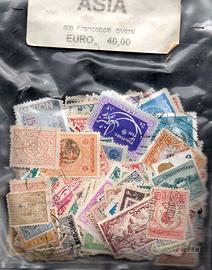 ASIA , 800 FRANCOBOLLI DIVERSI */**/us