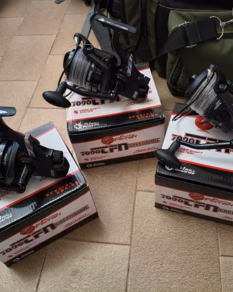 Set 3 mulinelli Fishing Ferrari carpfishing 7090