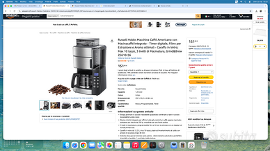 Macchina da caffè americano Russell Hobbs