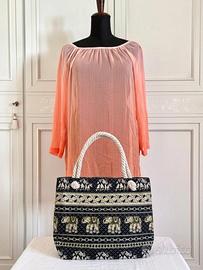 Copricostume velato + borsa