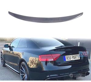 SPOILER ALETTA PER AUDI A5 COUPE 07-16 IN CARBONIO
