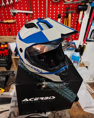 Casco Adv acerbis Reactive Graffix + interfono