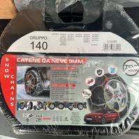 Catene da neve 9 mm Gruppo 140 – NUOVE mai usate