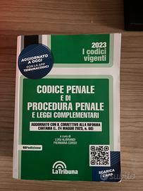 Codice penale e di procedura penale 2023