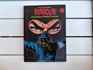 Libro Diabolik Collezione Storica a Colori Vol. 1