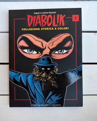 Libro Diabolik Collezione Storica a Colori Vol. 1