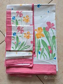 Tovaglia Rotonda con 6 Tovaglioli