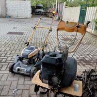 motocoltivatore e tagliaerba