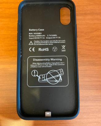 Custodia con batteria