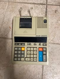 Calcolatrice da ufficio vintage Olivetti logos 912