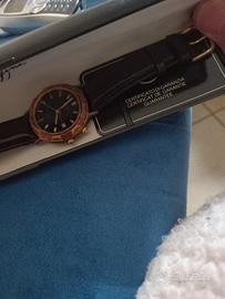 orologio da uomo con cofanetto