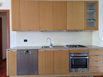 Cucina lineare 285 cm – Elettrodomestici Bosch/AEG