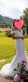 Abito da sposa a sirena – Taglia 34/36/38