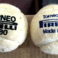 Palline Tennis Trofeo Pirelli vintage
