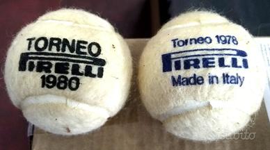 Palline Tennis Trofeo Pirelli vintage