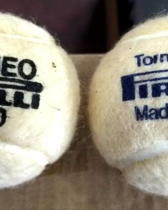 Palline Tennis Trofeo Pirelli vintage