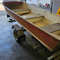 Canadian 430 rimorchio pedretti motore yamaha 15cv