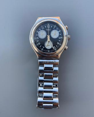 Swatch modello Crono in acciaio anni ‘90