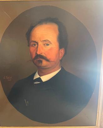 Ritratto olio su tela