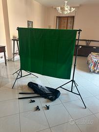 Kit Fondale Fotografico Neewer- Treppiedi + 3 Teli