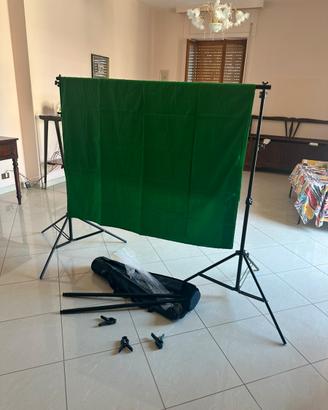 Kit Fondale Fotografico Neewer- Treppiedi + 3 Teli