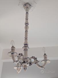 lampadario in ceramica