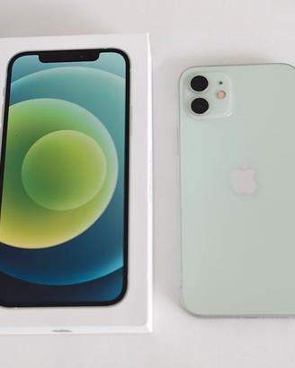 iPhone 12 verde 256gb con batteria nuova 