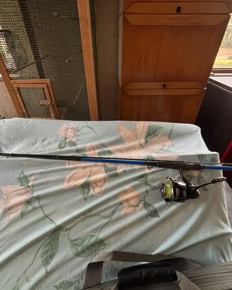 Kit Spinning Caperlan 10-35g + Daiwa 4000 + Fodero