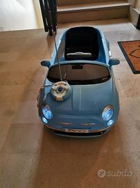 Macchinina Fiat 500 elettrica 