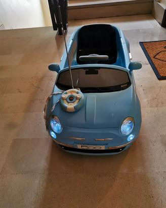 Macchinina Fiat 500 elettrica 