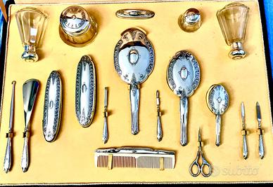 Set Art Deco anni 30 in argento