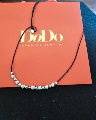 collana con cordoncino Dodo cuori new