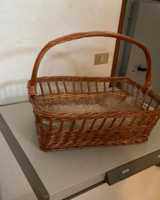 Cesto per regali natalizi