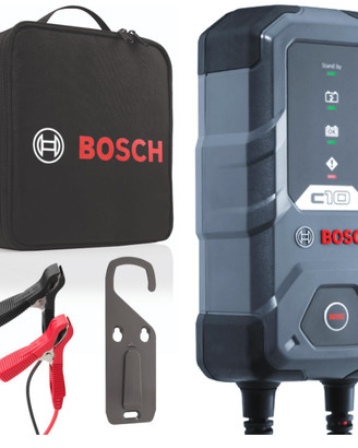 Bosch C10 Caricabatterie per Auto - 12 V / 3,5 A,