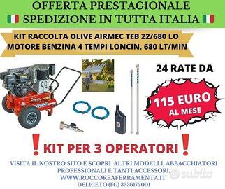 KIT RACCOLTA OLIVE TEB 22/680 LONCIN.