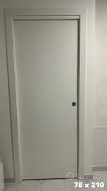 Stock porte :7 legno massello ciliegio, 1 bianca