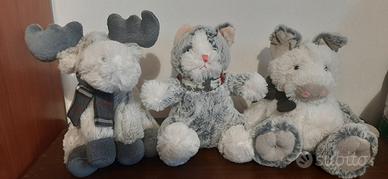 Lotto 3 Peluche Coop Collezione Invernale