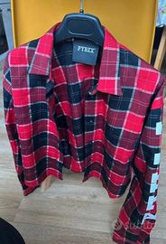 Camicia Cropped a quadri Pyrex/ Flannel Shirt