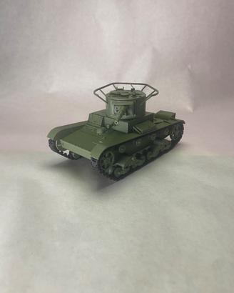 T-26 Sovietico 1:35 - Tank 3D Torretta Mobile