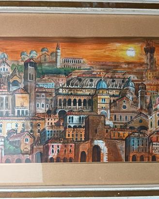 Quadro "Padova Vecia" (1978) – Pittore Padovano 