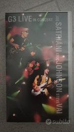 VHS da collezione G3live Satriani Johnson Vai