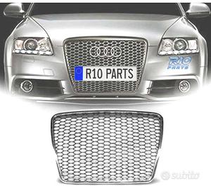 GRIGLIA PER AUDI A6 4F 08-11 LOOK RS6 COLORE ARGEN