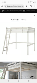 Letto a soppalco IKEA Storia 140 x 200