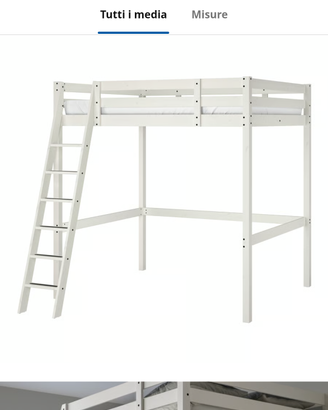 Letto a soppalco IKEA Storia 140 x 200