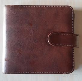 Custodia porta 20 CD, DVD e BRD, simil pelle