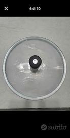 Wok EMPORIO ZANI made in italy 30cm con coperchio 