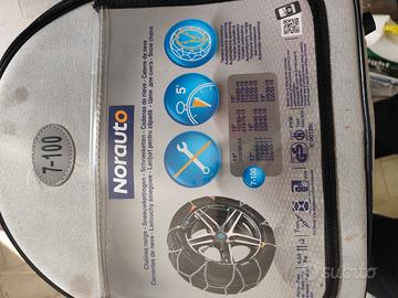 catene da neve mai usate