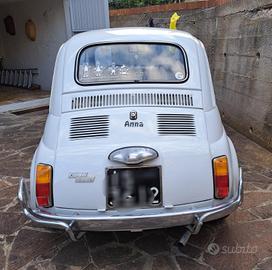 500 FIAT 1971 documenti e targa originali