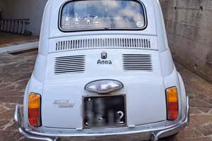 500 FIAT 1971 documenti e targa originali