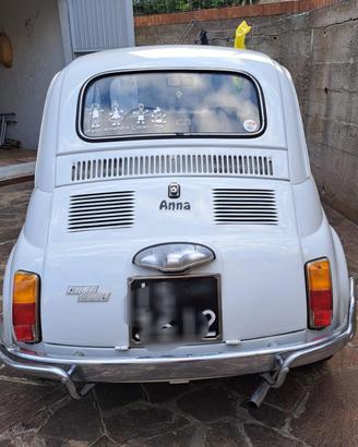 500 FIAT 1971 documenti e targa originali